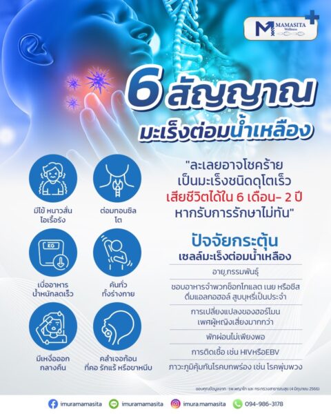 มะเร็งต่อมน้ำเหลือง-imurathailand